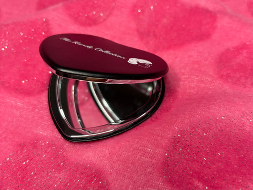 Black pocket mirror
