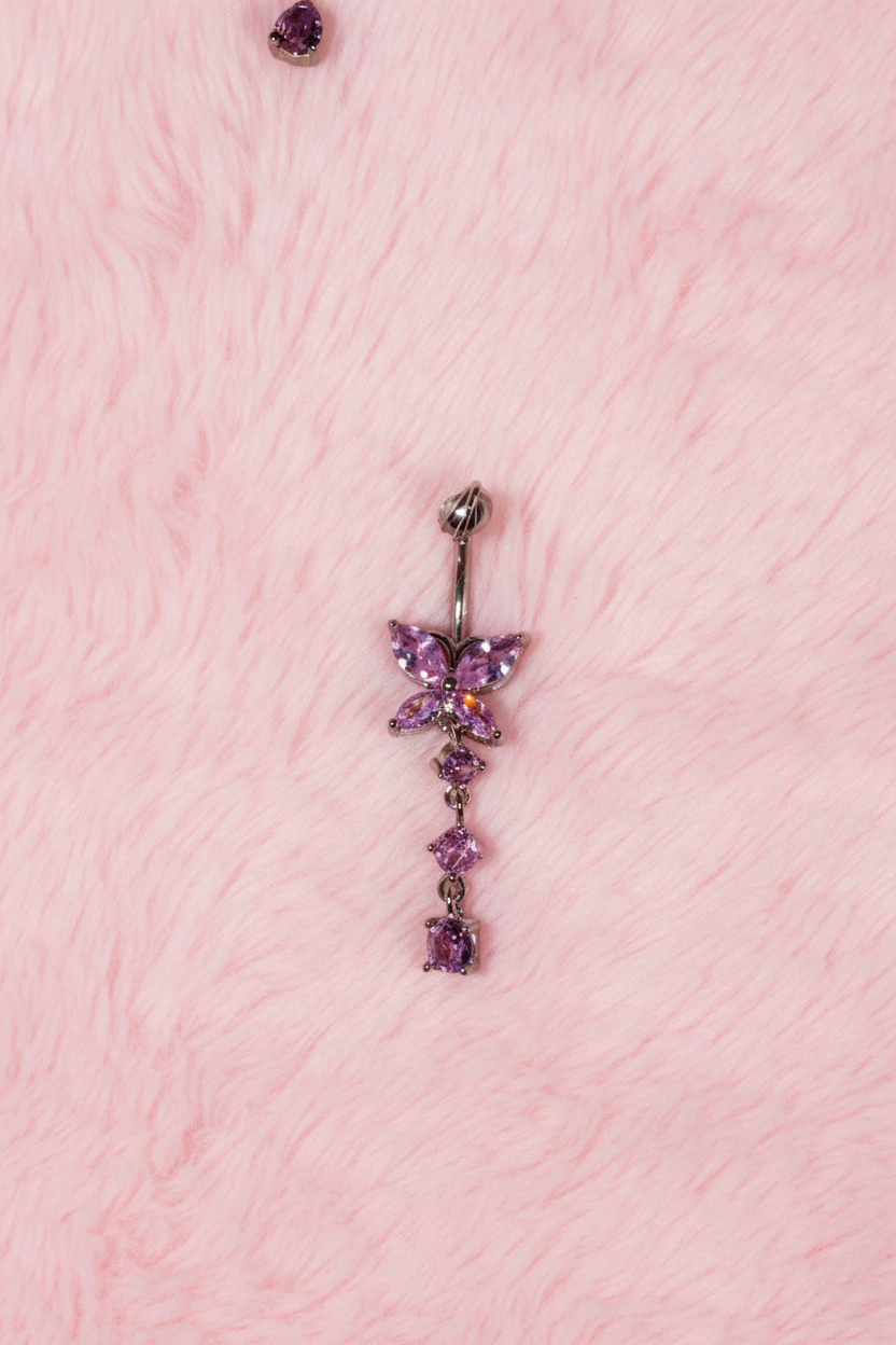 Butterfly Style Belly Ring
