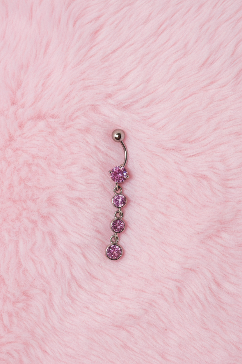 Tear Drop Style Belly Ring