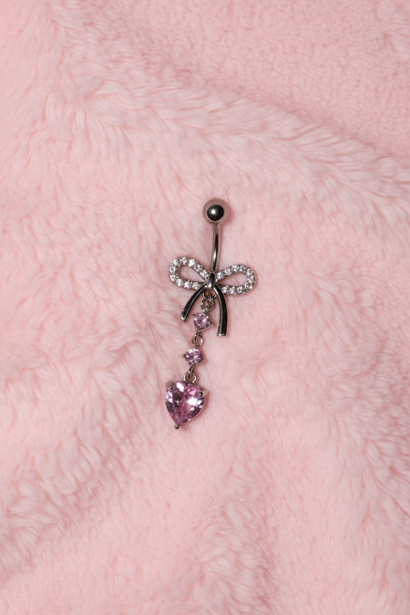 Ribbon Style Belly Ring