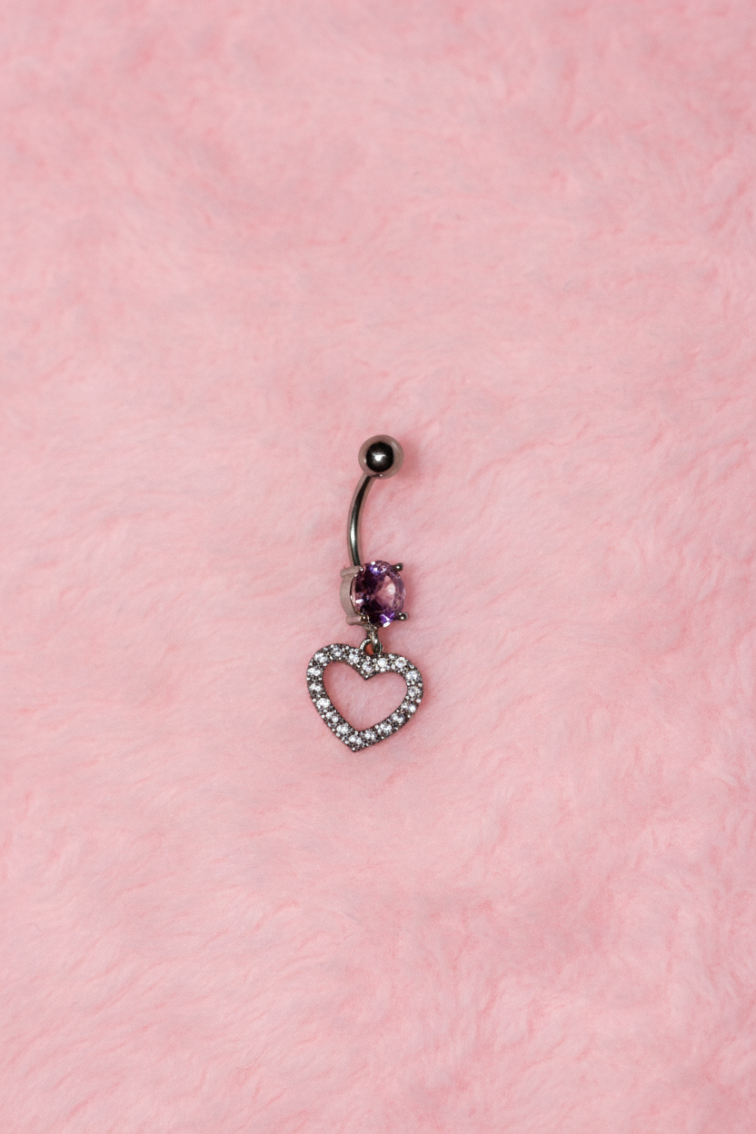 Heart Belly Ring